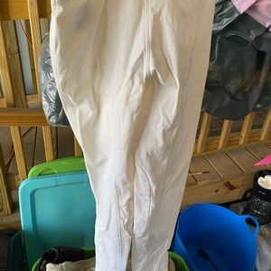 White riding breeches size 34